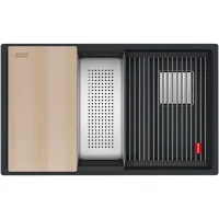Zlewozmywak granitowy Franke Kanon KNG 160-46-21 Czarny mat