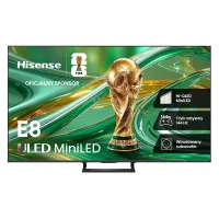 Telewizor Hisense 55E8S 55” MiniLED 4K UHD 144Hz VIDAA