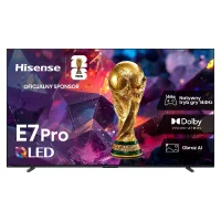 Telewizor Hisense 100E7S PRO QLED 100” 4K UHD 144Hz VIDAA