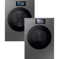 Zestaw AGD Samsung Bespoke Pralka WF90F09C4SU4 9kg + Suszarka DV90F09F4SU4 9kg