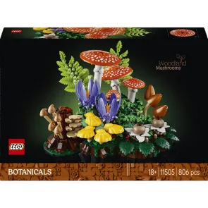 klocki lego botanicals grzyby lesne 11505opakowanie przod