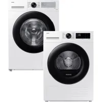 Zestaw AGD Samsung Pralka WW11DG5B25AHEO 11kg + Suszarka DV90DG52A0AEEO 9kg