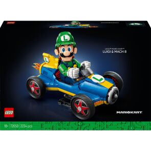 klocki lego super mario kart luigi i mach 8 72050 opakowanie przod