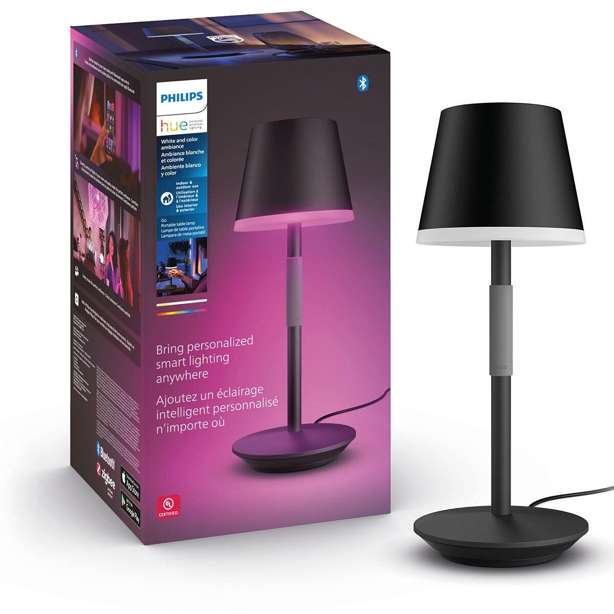lampa stolowa philips hue go w c czarno szara glowne.jpg glowne zdjecie