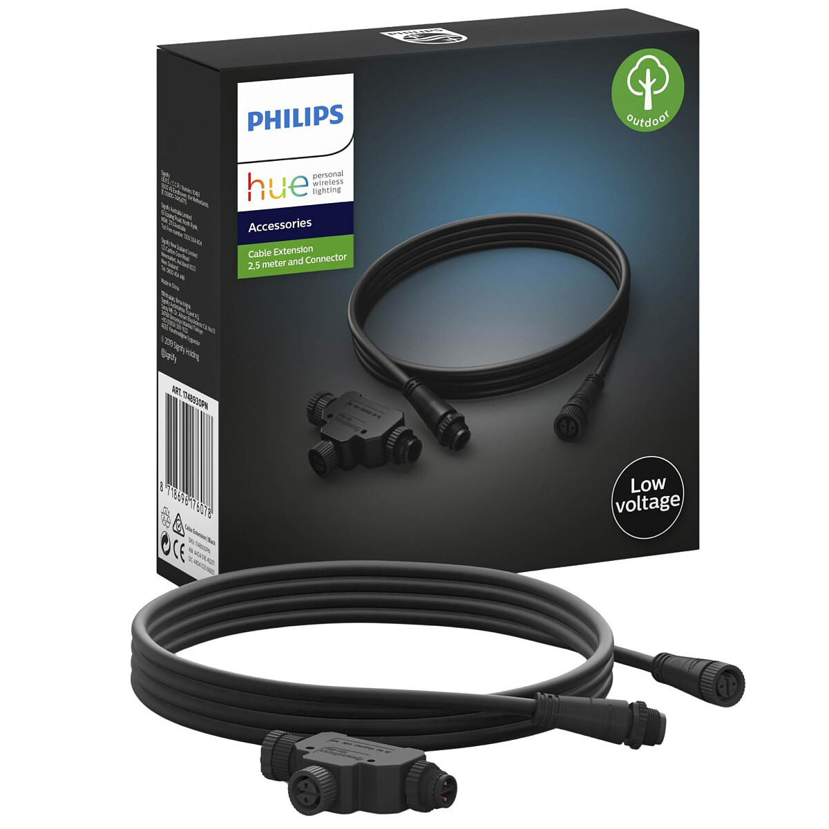 zewnetrzny kabel przedluzajacy philips hue 2,5 m zlacze t 915005935501 glowne zdjecie