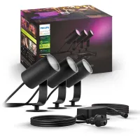 Zewnętrzny reflektor Philips Hue Lily W&C 3 szt. 915005629701