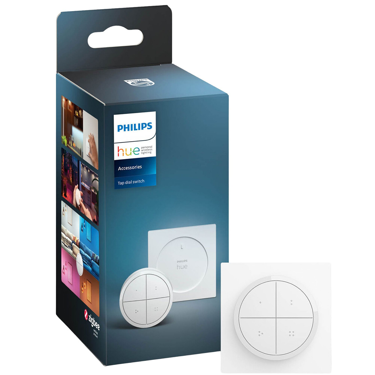 inteligentny przelacznik philips hue tap dial switch bialy 929003500101 glowne zdjecie