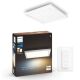 Kwadratowe oświetlenie panelowe Philips Hue Aurelle 19W Białe 929003099201