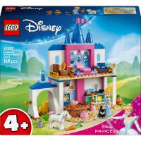 Klocki LEGO Disney Zamek Kopciuszka i jej zwierzęcych przyjaciół 43283