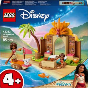 klocki lego disney wiejska chatka i lodz 43282 opakowanie przod