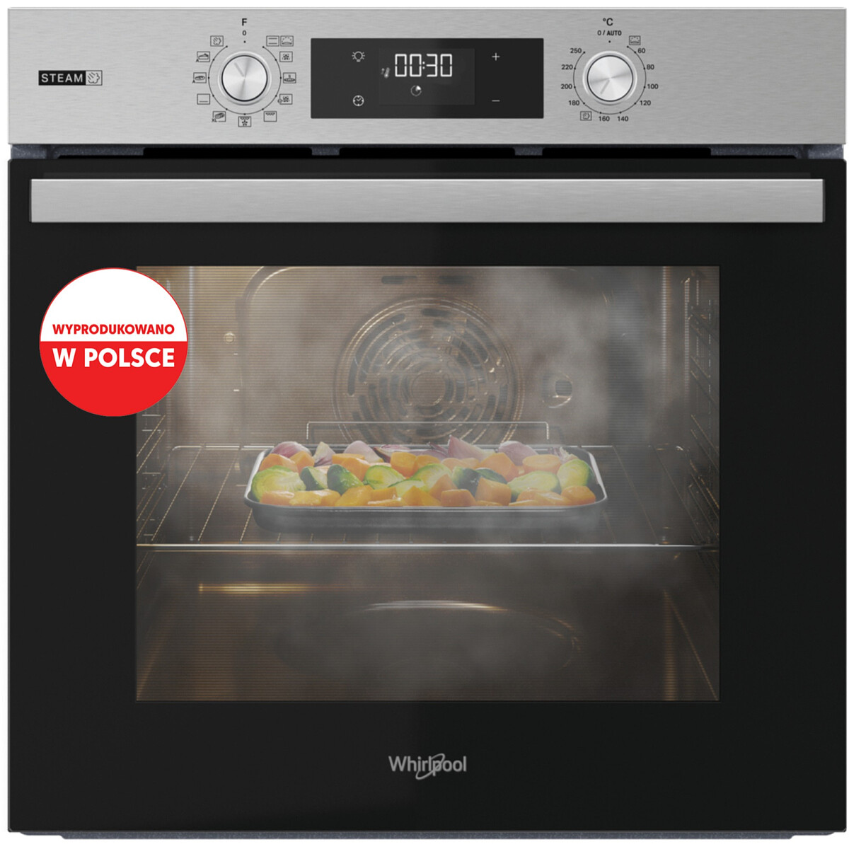 piekarnik elektryczny z funkcja pary whirlpool omsr58cu1sx nowe pl
