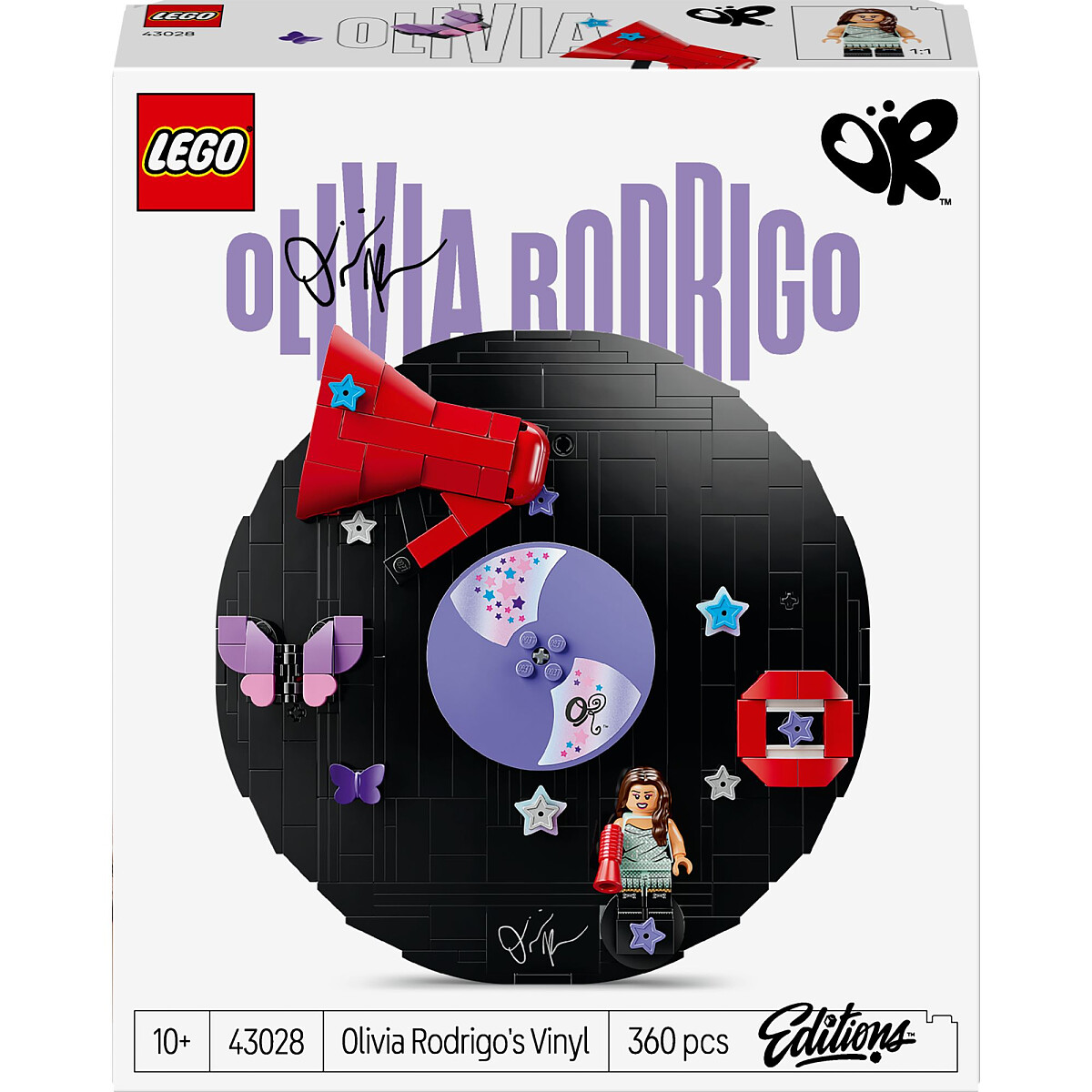 Klocki LEGO Edition Płyta winylowa Olivii Rodrigo 43028