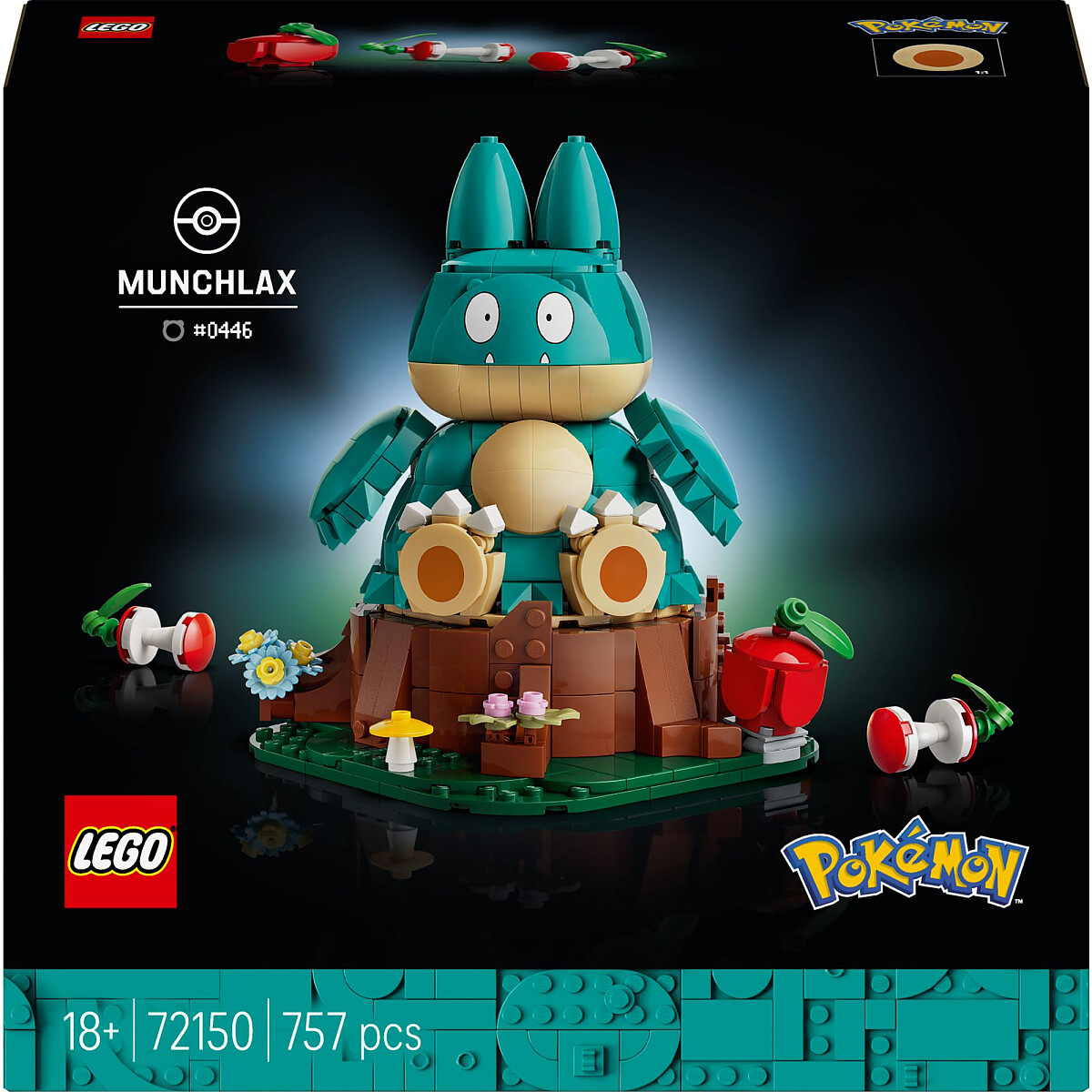 Klocki LEGO Pokemon Munchlax 72150