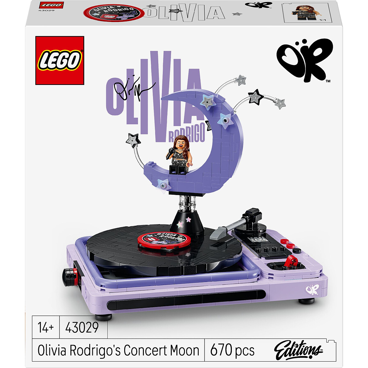 klocki lego editions ksiezyc z koncertu olivii rodrigo 43029 opakowanie przod