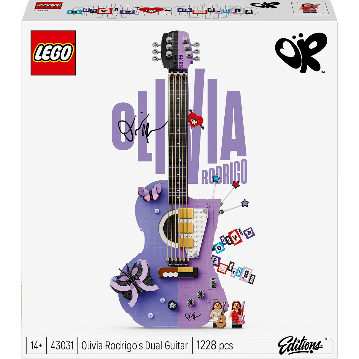Klocki LEGO Editions Podwójna gitara Olivii Rodrigo 43031
