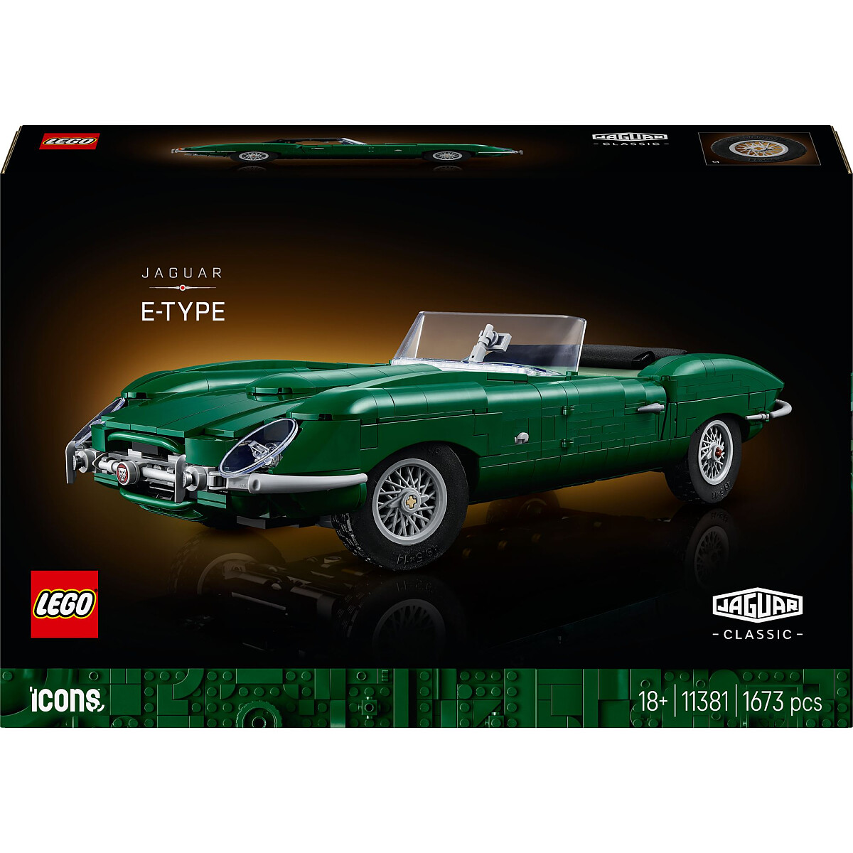 Klocki LEGO Icons Jaguar E-Type 11381