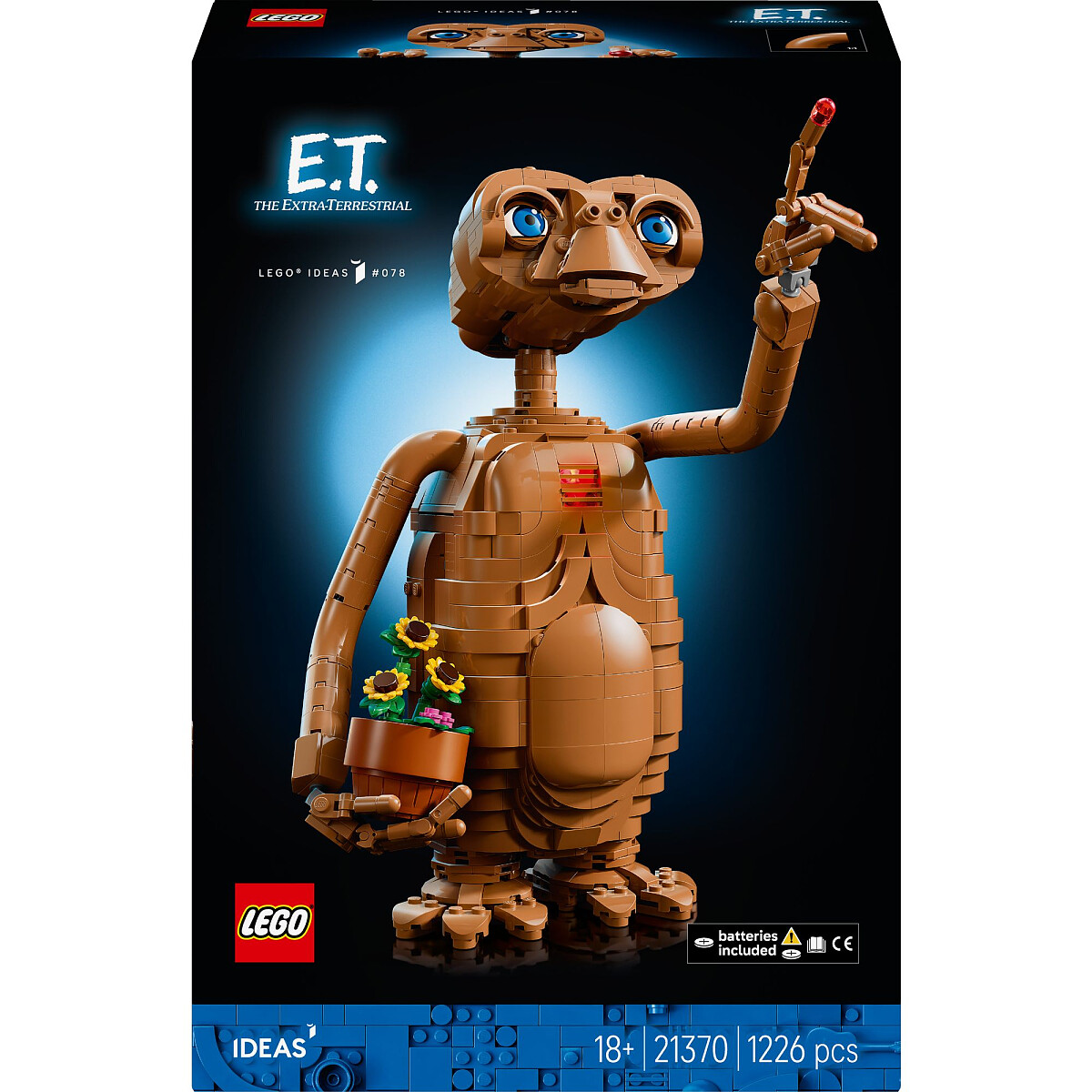 Klocki LEGO Ideas E.T Extra-Terrestrial 21370