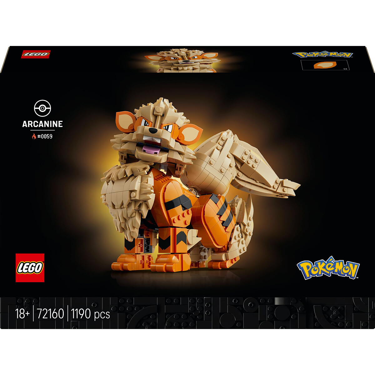 Klocki LEGO Pokemon Arcanine 72160