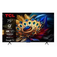 Telewizor TCL 75C655 75" QLED 4K UHD Google TV