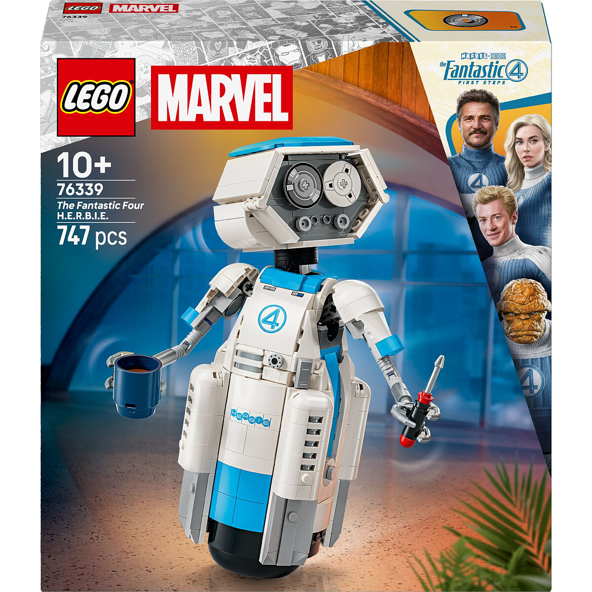 Klocki LEGO Marvel Fantastyczna Czwórka H.E.R.B.I.E. 76339