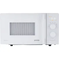Kuchenka mikrofalowa Gorenje MO20AE1W5 800W AquaClean Timer 20l Biała