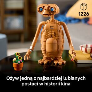 klocki lego ideas e.t extra terrestrial 21370 postac