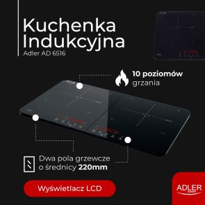 kuchenka indukcyjna adler ad 6516 2