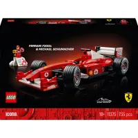 Klocki LEGO Icons Ferrari F2004 i Michael Schumacher 11375