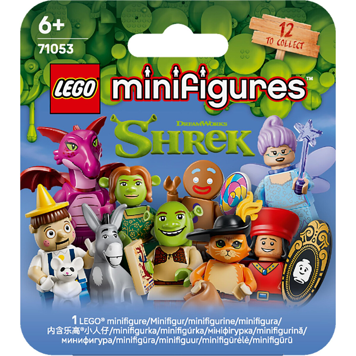 klocki lego minifigurki seria shrek 71053opakowanie przod