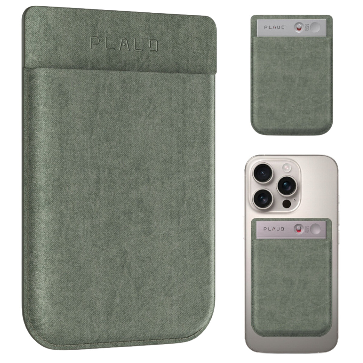 etui do plaud note zielone (2)
