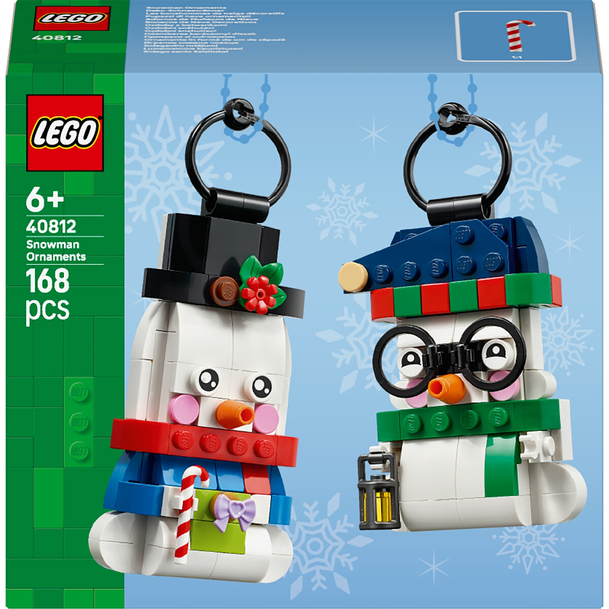 klocki lego ozdoby z balwankami 40812 tyl