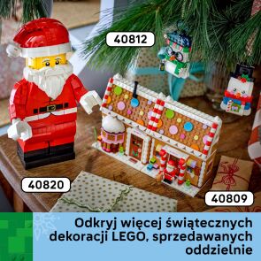 klocki lego ozdoby z balwankami 40812 6