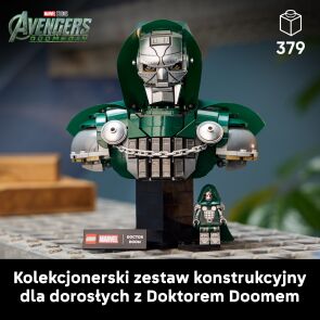 klocki lego marvel popiersie doktora dooma 76345 1