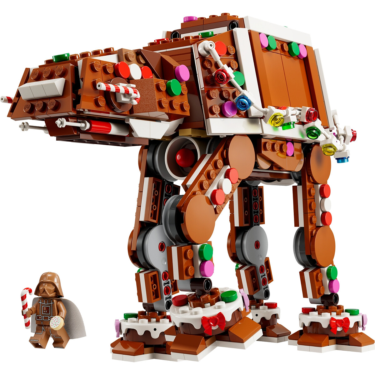 klocki lego star wars piernikowa maszyna kroczaca at at 40806 model