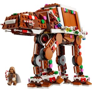 klocki lego star wars piernikowa maszyna kroczaca at at 40806 model