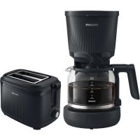 Zestaw Philips Seria 3000 Ekspres przelewowy HD7411/90 + Toster HD2511/90