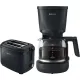 Zestaw Philips Seria 3000 Ekspres przelewowy HD7411/90 + Toster HD2511/90