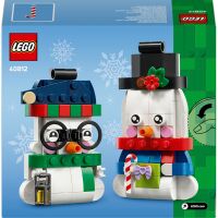 Klocki LEGO Ozdoby z bałwankami 40812