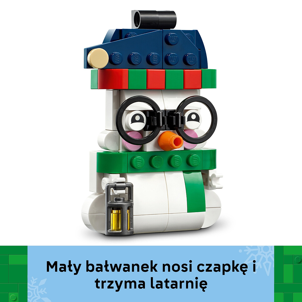 klocki lego ozdoby z balwankami 40812 4