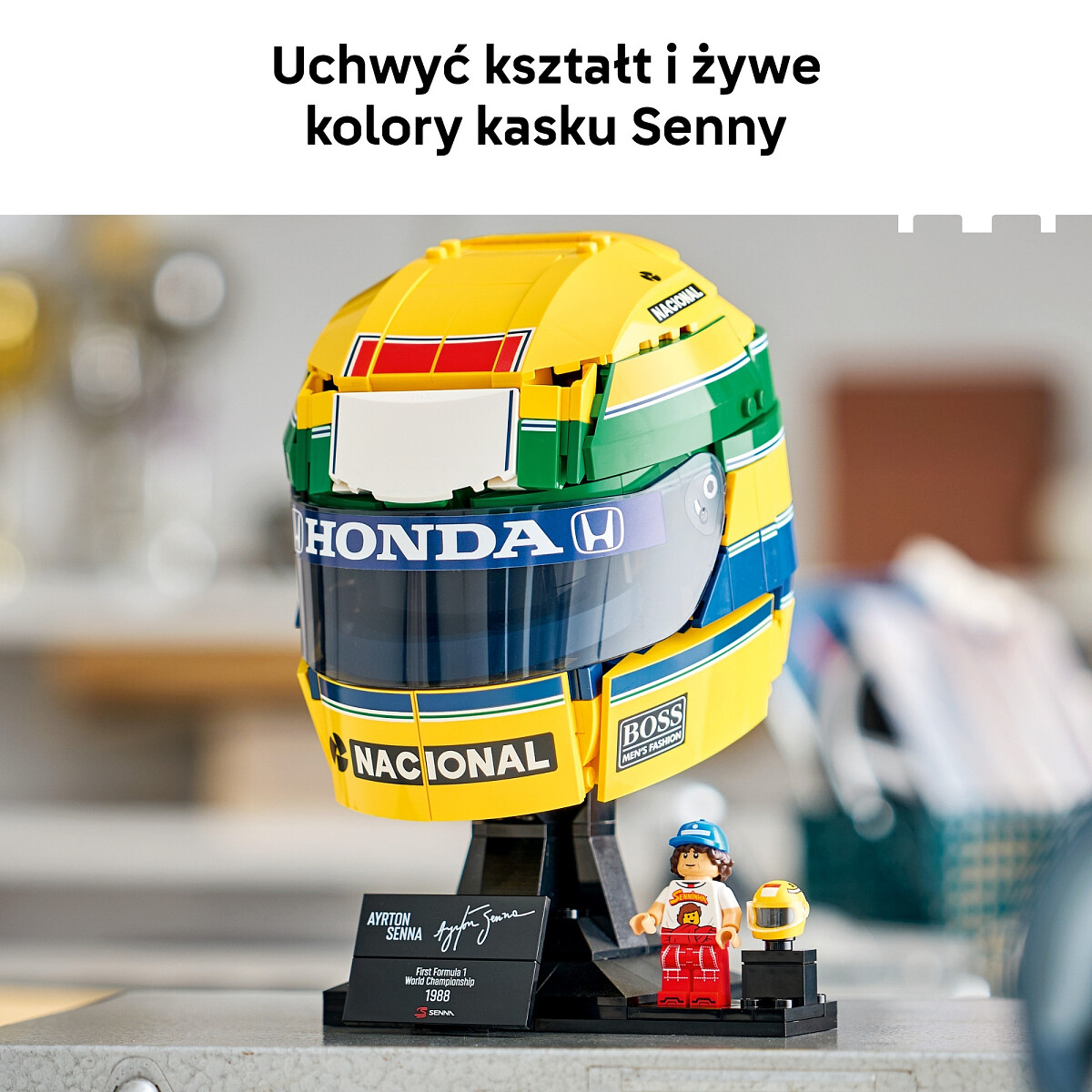 klocki lego editions f1 kask ayrton senna 43024 2