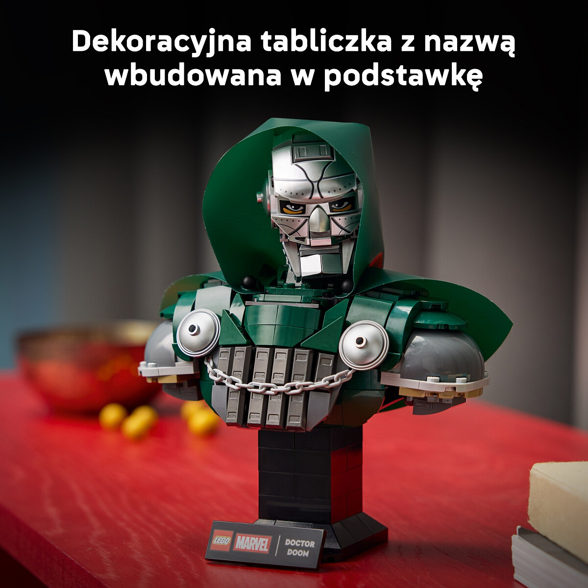 klocki lego marvel popiersie doktora dooma 76345 5