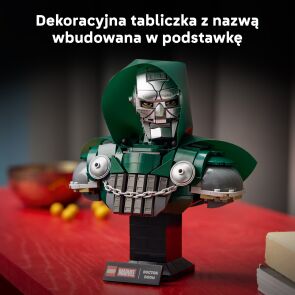 klocki lego marvel popiersie doktora dooma 76345 5