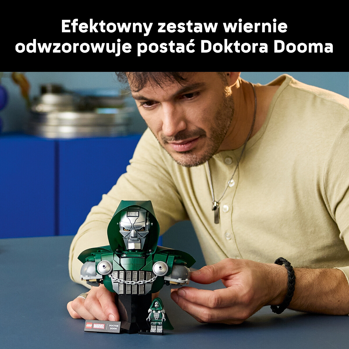 klocki lego marvel popiersie doktora dooma 76345 2