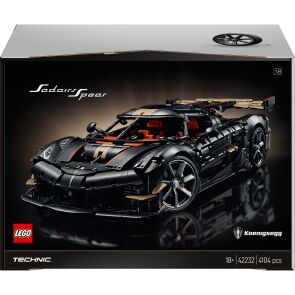 klocki lego technic koenigsegg sadairs spear megacar 42232 tyl
