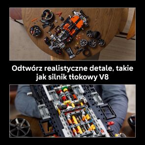 klocki lego technic koenigsegg sadairs spear megacar 42232 3