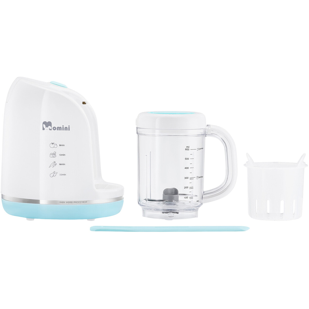 multiblender parowy momini tinyjar 4w1 4