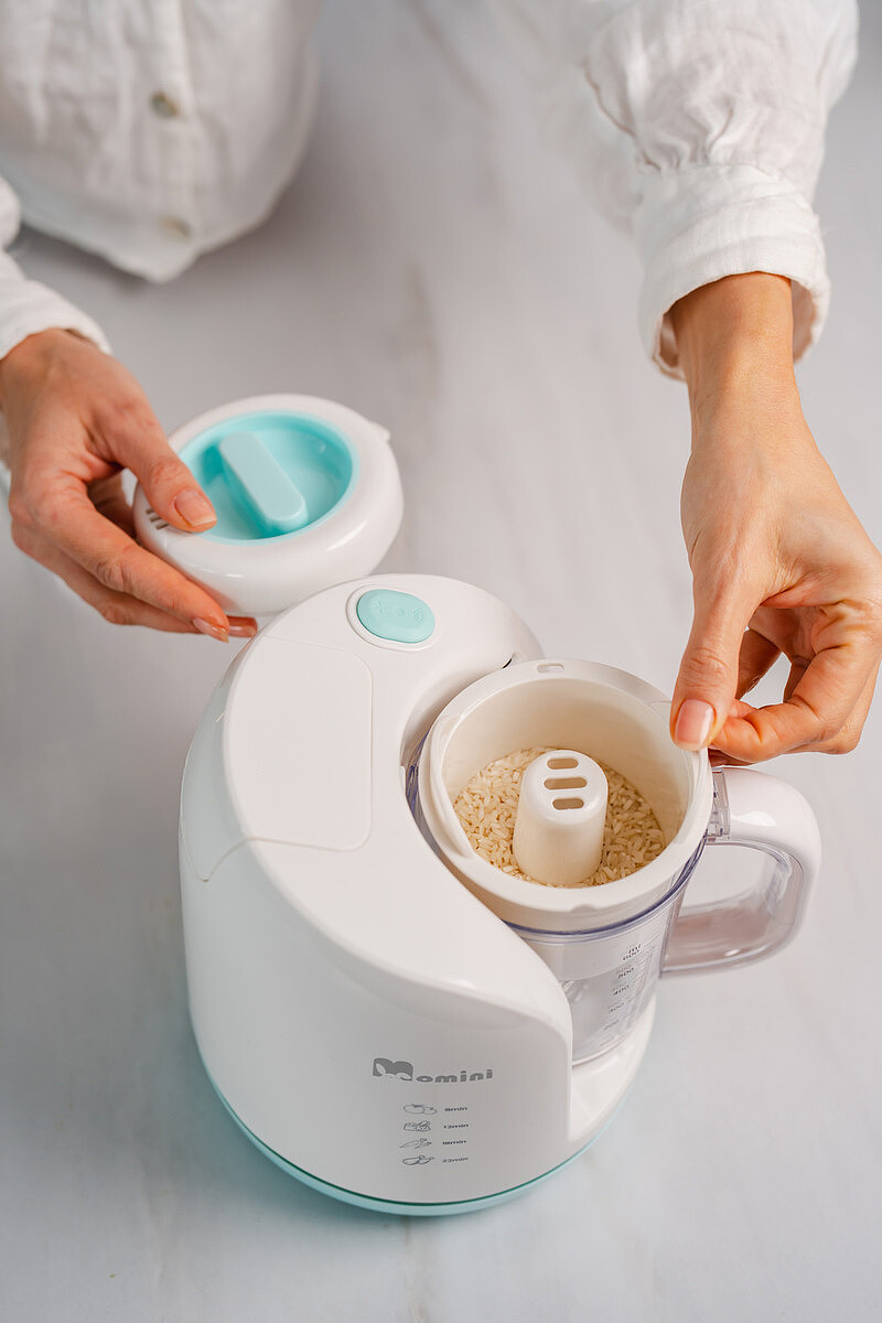 multiblender parowy momini tinyjar 4w1 9
