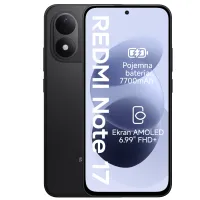 Smartfon Xiaomi Redmi Note 17 6/256GB 6.9” 120Hz Czarny