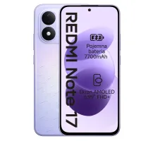 Smartfon Xiaomi Redmi Note 17 6/256GB 6.9” 120Hz Purpurowy