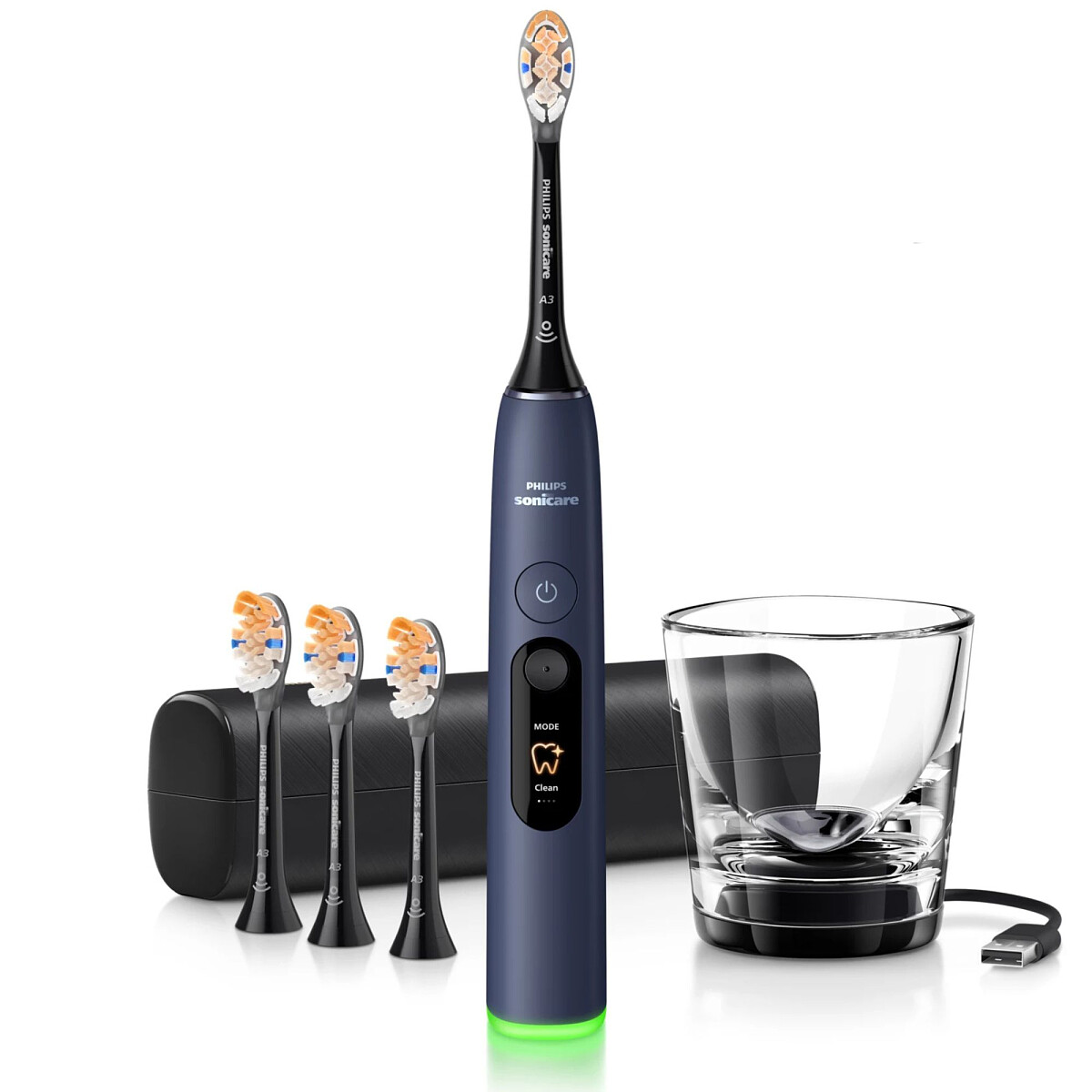 szczoteczka soniczna philips sonicare diamondclean 8500 hx8515 13 front